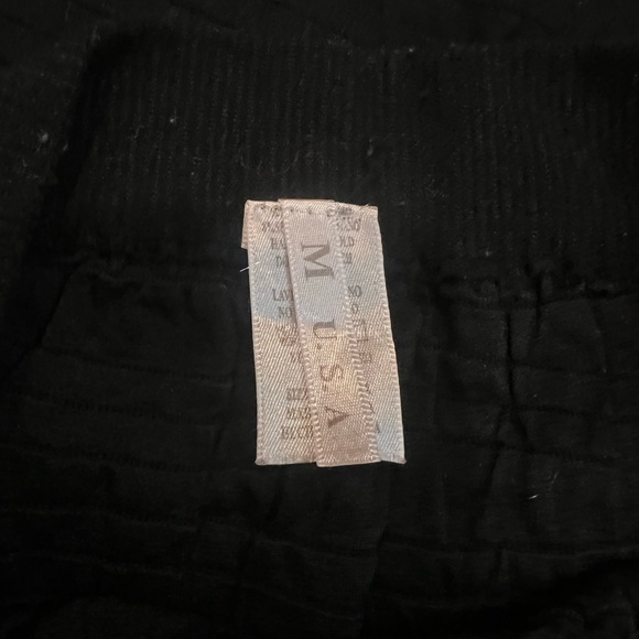 U.S.A. stretch ribbed pencil skirt Sz M - Picture 2 of 3